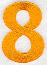 Goudy Sans Number 8 (3 Inch)