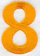 Goudy Sans Number 8 (3 Inch)