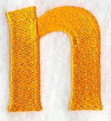 Goudy Sans Lower Case Letter n (3 Inch)