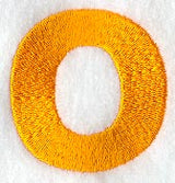 Goudy Sans Lower Case Letter o (3 Inch)