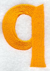 Goudy Sans Lower Case Letter q (3 Inch)