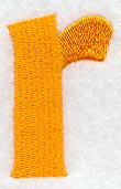 Goudy Sans Lower Case Letter r (3 Inch)