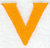 Goudy Sans Lower Case Letter v (3 Inch)