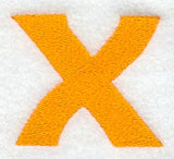 Goudy Sans Lower Case Letter x (3 Inch)