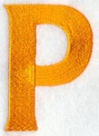 Goudy Sans Letter P (3 Inch)