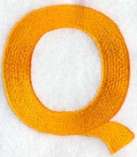 Goudy Sans Letter Q (3 Inch)