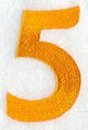 Goudy Sans Number 5 (3 Inch)