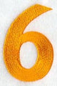 Goudy Sans Number 6 (3 Inch)