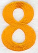 Goudy Sans Number 8 (3 Inch)
