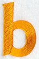 Goudy Sans Lower Case Letter b (3 Inch)