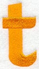 Goudy Sans Lower Case Letter t (3 Inch)