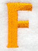 Goudy Sans Letter F (3 Inch)