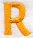 Goudy Sans Letter R (3 Inch)