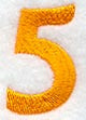 Goudy Sans Number 5 (3 Inch)