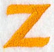 Goudy Sans Lower Case Letter z (3 Inch)