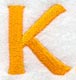 Goudy Sans Letter K (3 Inch)