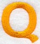 Goudy Sans Letter Q (3 Inch)