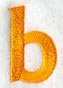 Goudy Sans Lower Case Letter b (3 Inch)