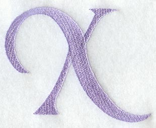 Hana Letter X (3 Inch)