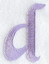 Hana Lower Case Letter d (3 Inch)