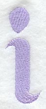 Hana Lower Case Letter i (3 Inch)