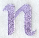 Hana Lower Case Letter n (3 Inch)