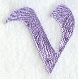 Hana Lower Case Letter v (3 Inch)