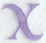 Hana Lower Case Letter x (3 Inch)