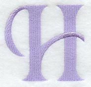 Hana Letter H (3 Inch)