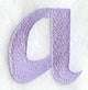 Hana Lower Case Letter a (3 Inch)