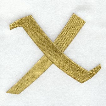 Olivia Letter X (3 Inch)