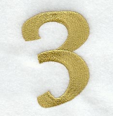 Olivia Number 3 (3 Inch)