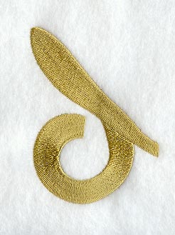 Olivia Lower Case Letter d (3 Inch)