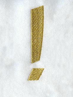 Olivia Exclamation Point (3 Inch)