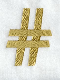 Olivia Number Sign (3 Inch)