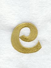 Olivia Lower Case Letter e (3 Inch)