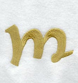 Olivia Lower Case Letter m (3 Inch)