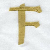 Olivia Letter F (3 Inch)