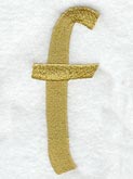 Olivia Lower Case Letter f (3 Inch)