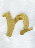 Olivia Lower Case Letter n (3 Inch)
