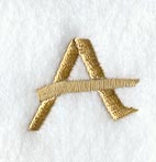 Olivia Letter A (3 Inch)