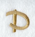 Olivia Letter D (3 Inch)