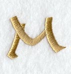 Olivia Letter M (3 Inch)