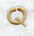 Olivia Letter Q (3 Inch)