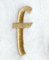 Olivia Lower Case Letter f (3 Inch)