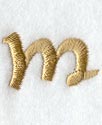 Olivia Lower Case Letter m (3 Inch)