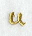 Olivia Lower Case Letter u (3 Inch)