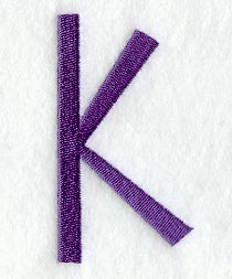 Matisse Letter K (3 Inch)