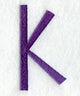 Matisse Letter K (3 Inch)