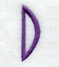 Matisse Letter D (3 Inch)